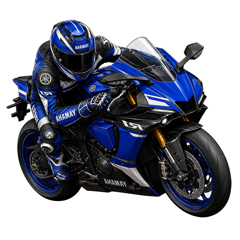 Moto sport niebieski 3